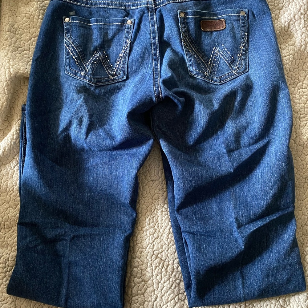 Wrangler Dark Blue Boot Cut jeans